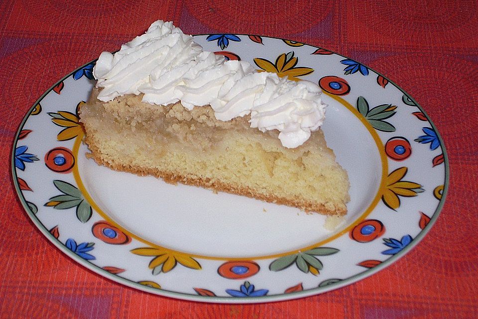 Feiner Apfelkuchen mit Zimtstreusel