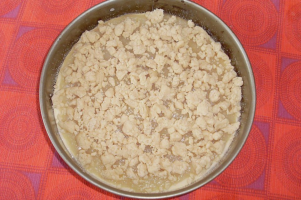 Feiner Apfelkuchen mit Zimtstreusel