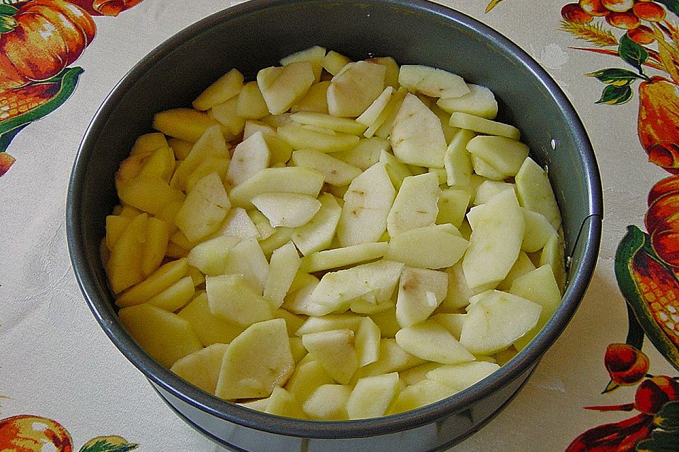 Feiner Apfelkuchen mit Zimtstreusel