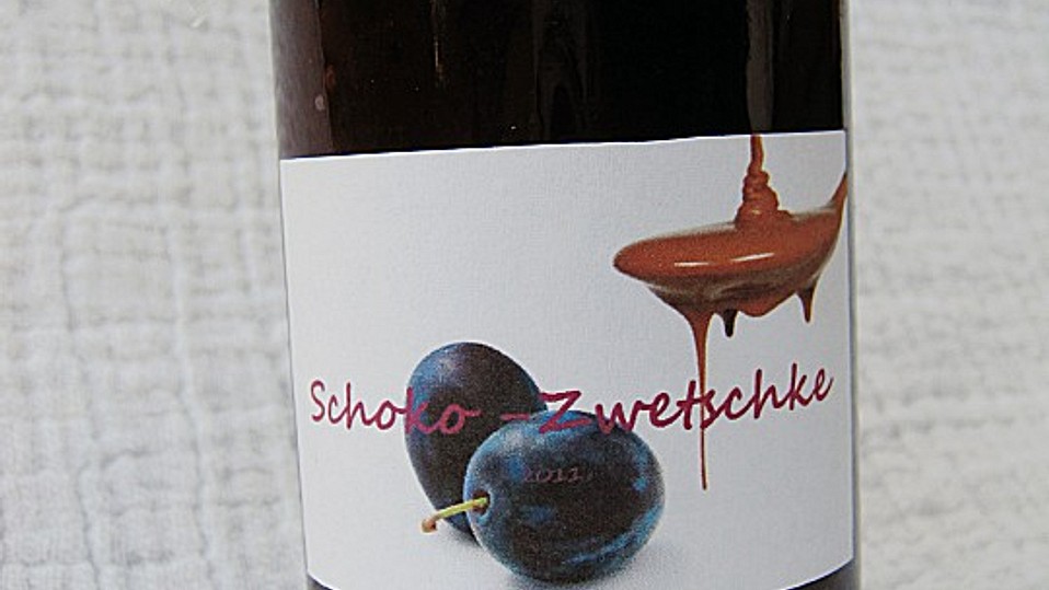 Zwetschgen-Schoko Marmelade von Wyrwaa Zwetschgen-Schoko Marmelade von Wyrwaa