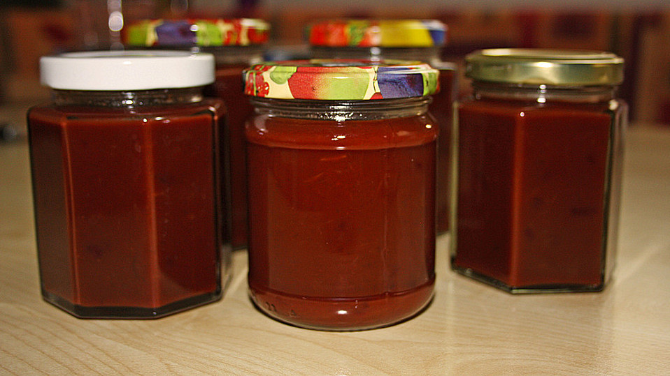 Zwetschgen-Schoko Marmelade von Wyrwaa