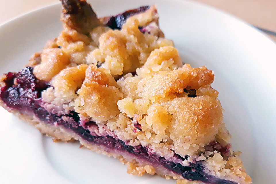 Odinettes schneller Obst - Streuselkuchen