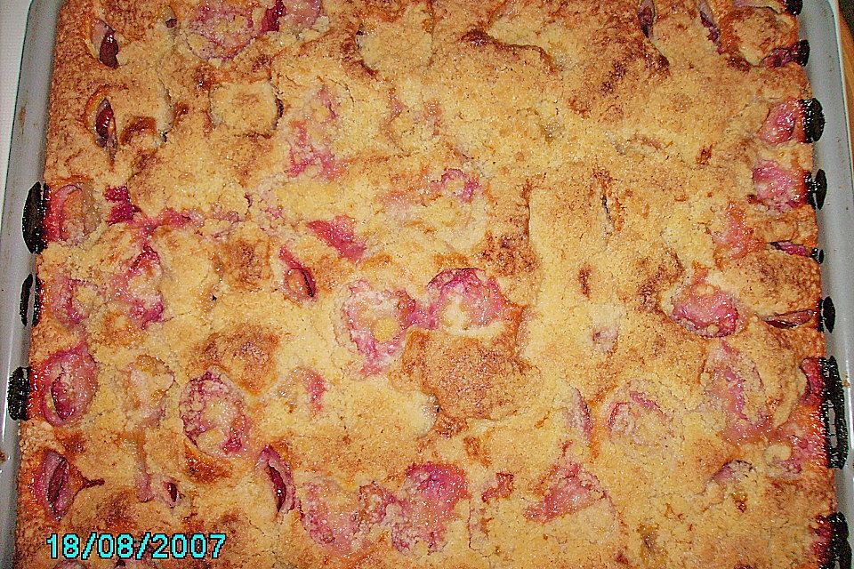 Zwetschken - Eierlikör - Kuchen