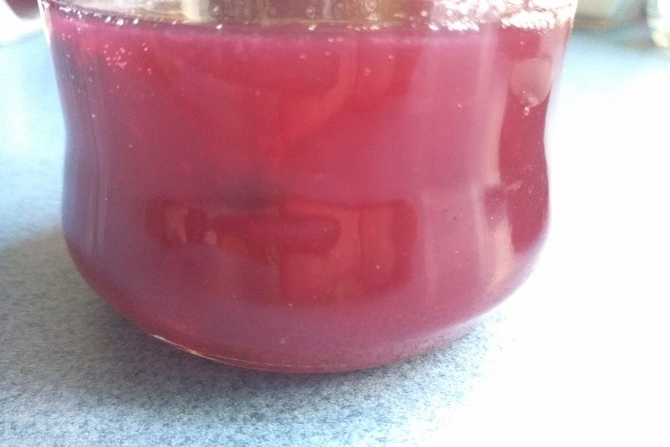 Blaubeer-Honigmelonen-Marmelade