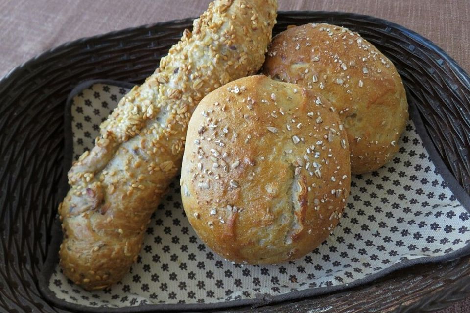 Paros Weißbrot mit Haferschrot