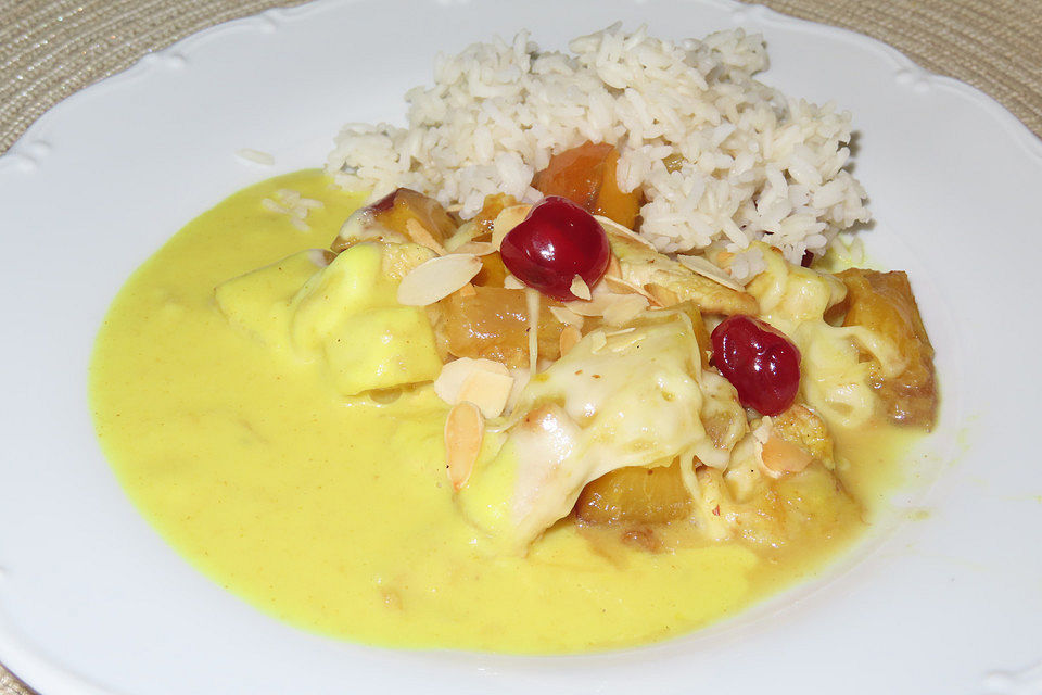 Putengeschnetzeltes mit Curry