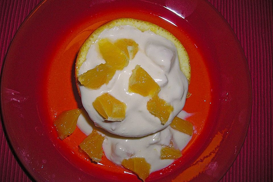 Orangen-Mascarpone-Creme