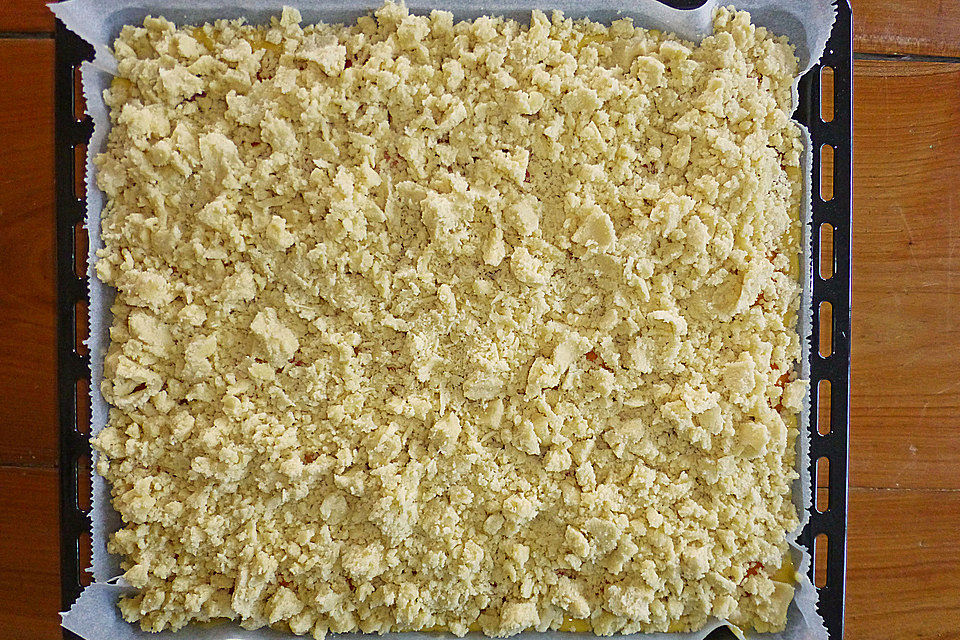 Marillenkuchen mit Kokosstreusel