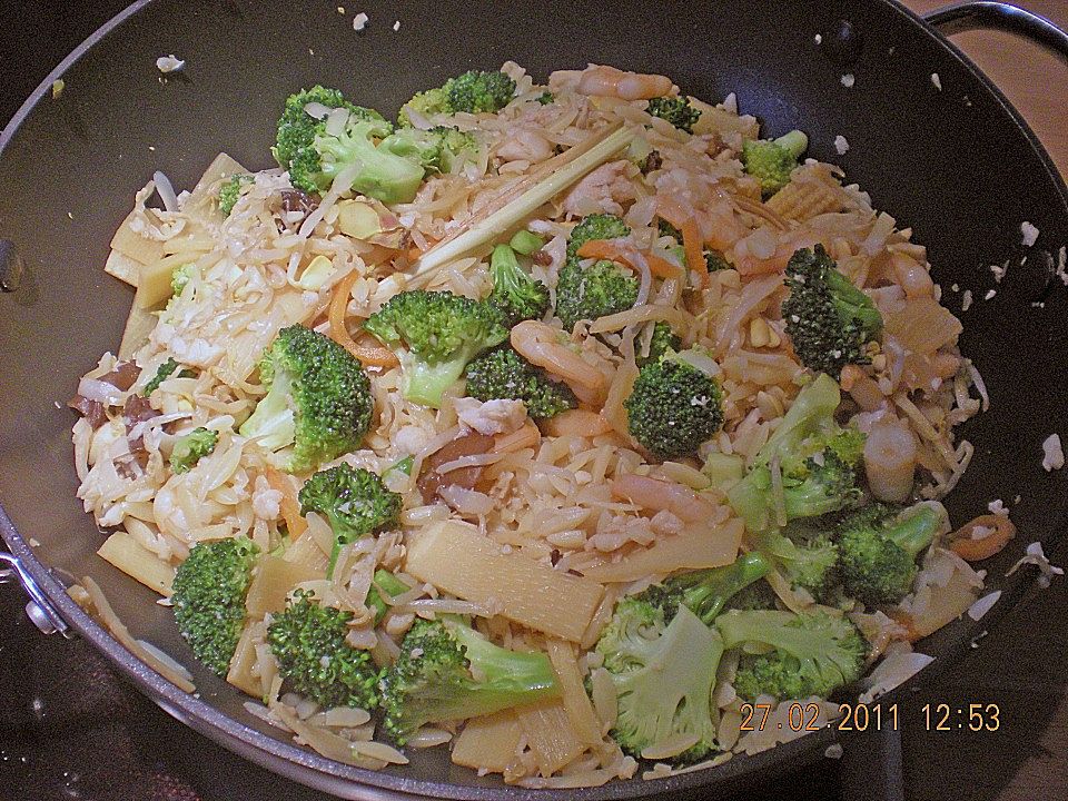 Kritharaki mit Pangasius und Shrimps von lexgirl| Chefkoch