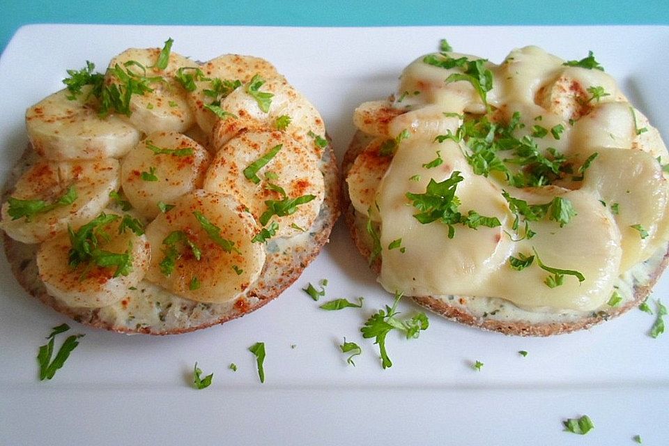 Ernies Bananenbrötchen heiß und pikant