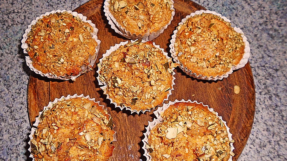 Kernige Apfelmuffins von FlowerBomb| Chefkoch