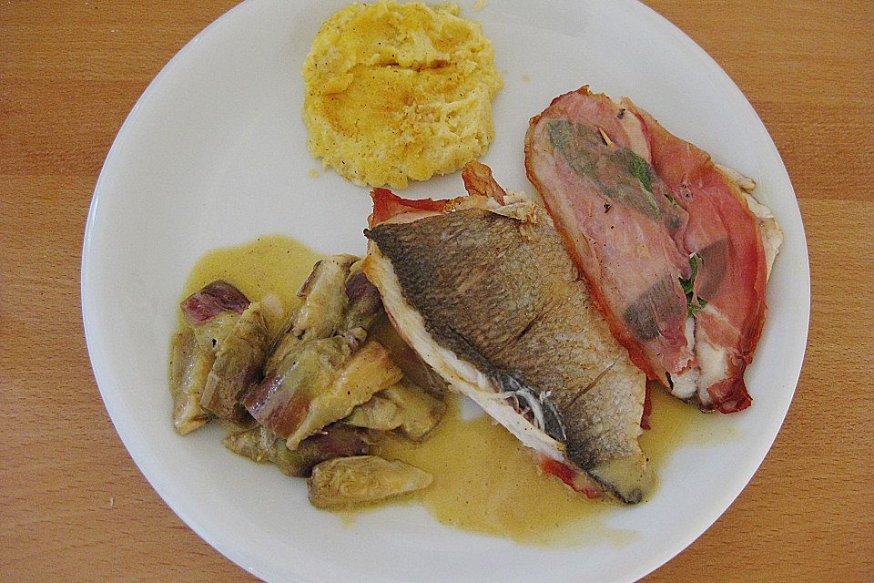 Saltimbocca vom Doradenfilet