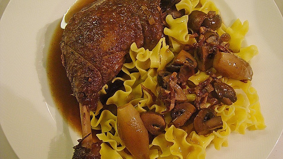 Entenkeulen A La Bourguignonne Von Elschen Chefkoch