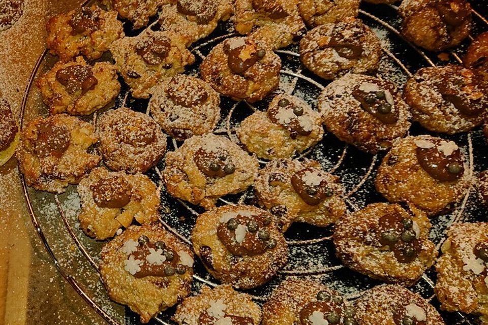 Haferflocken-Kokos Cookies mit Schokotropfen