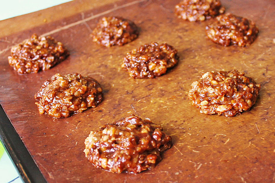 Haferflocken-Kokos Cookies mit Schokotropfen