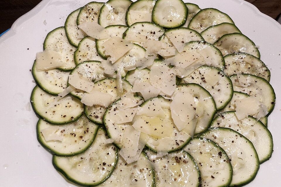 Zucchini-Carpaccio