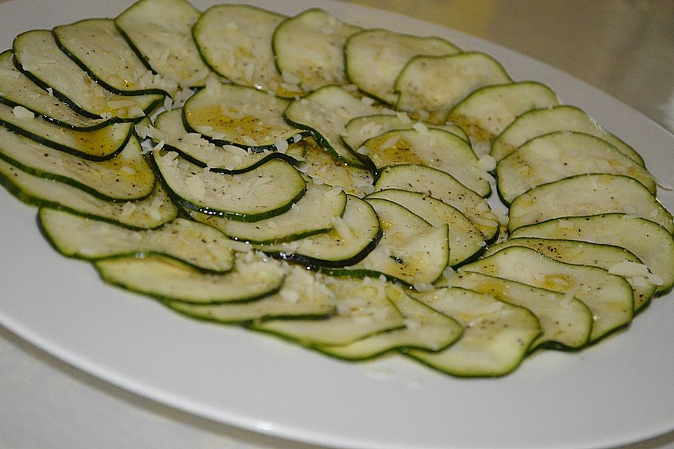 Zucchini-Carpaccio