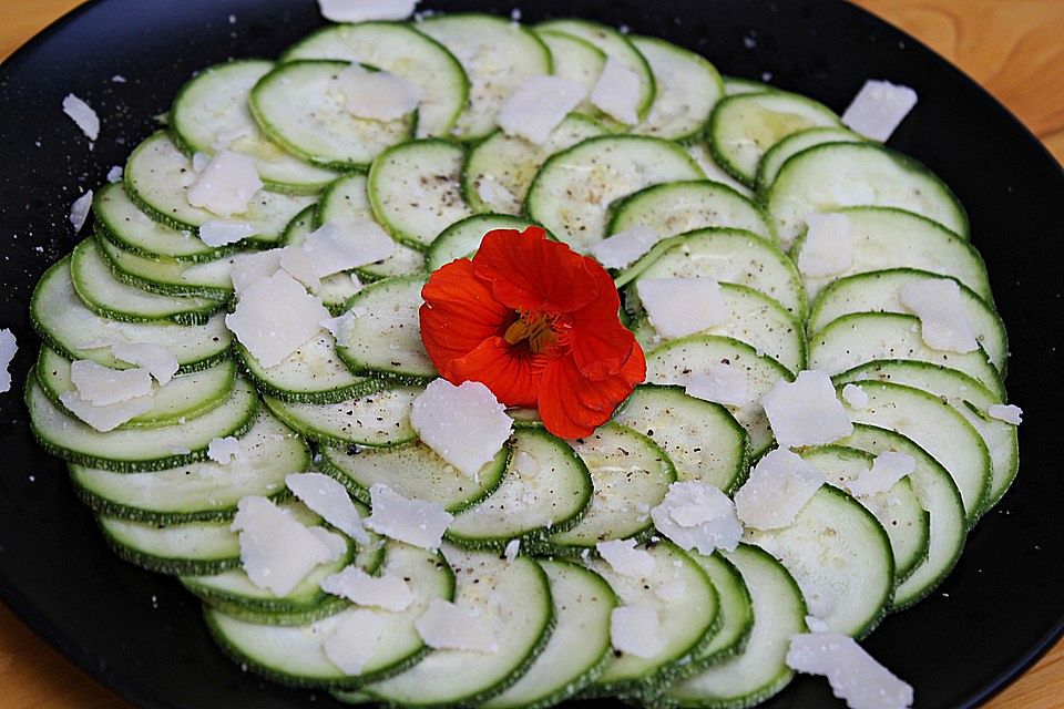 Zucchini-Carpaccio