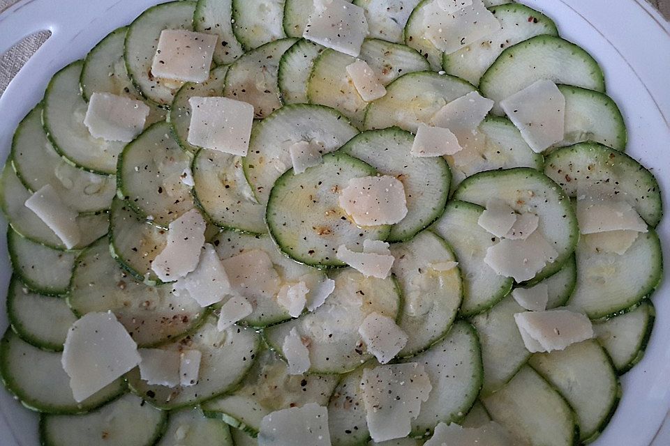 Zucchini-Carpaccio