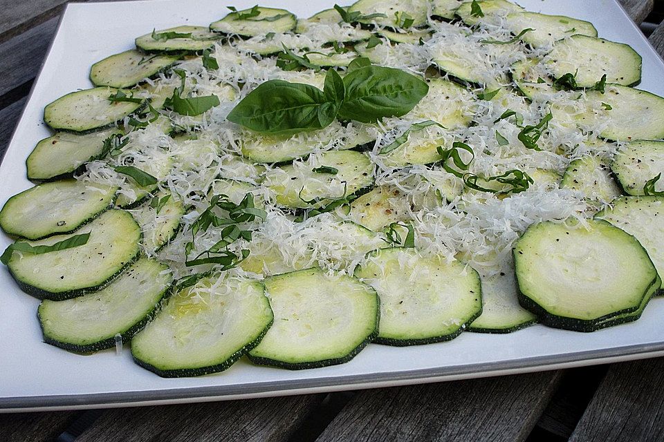 Zucchini-Carpaccio