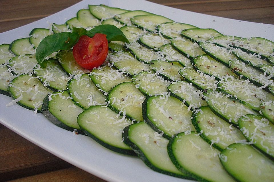 Zucchini-Carpaccio