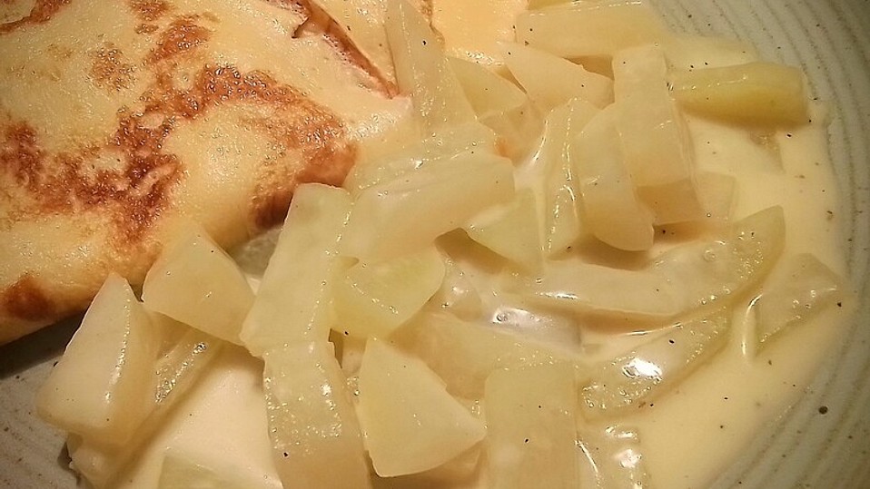 Kohlrabigemüse mit heller Sauce von jeamy171 Kohlrabigemüse mit heller Sauce von jeamy171