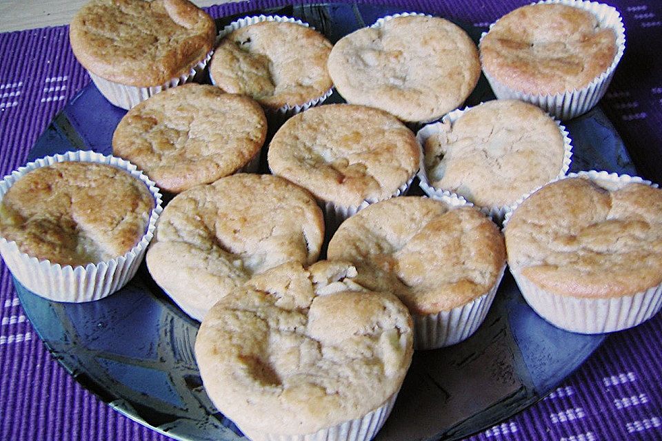 Birnen-Dinkel Muffins