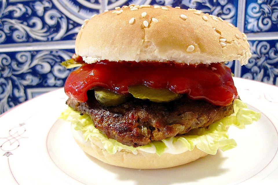 Leckere Tatar-Burger