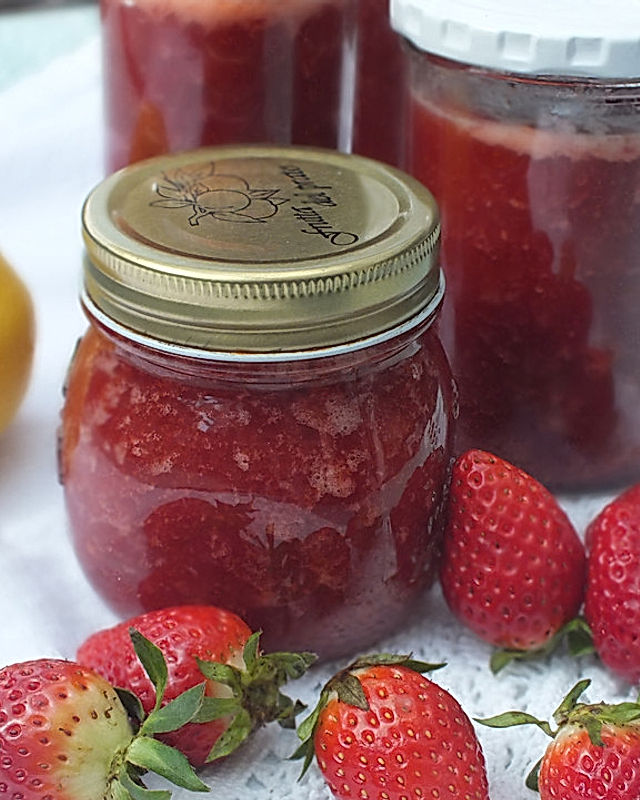 Erdbeer-Zitronen-Marmelade