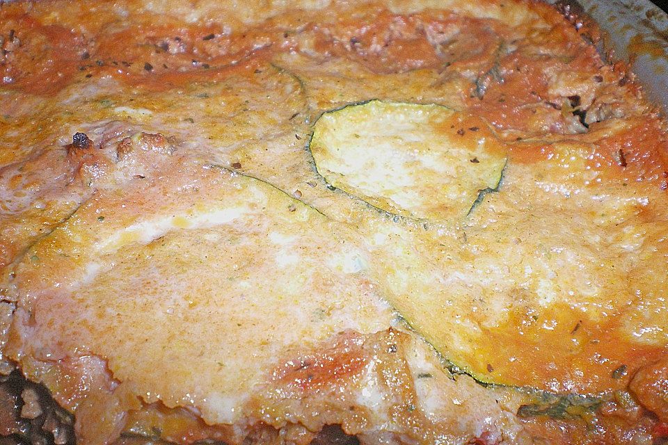 Zucchini-Lasagne