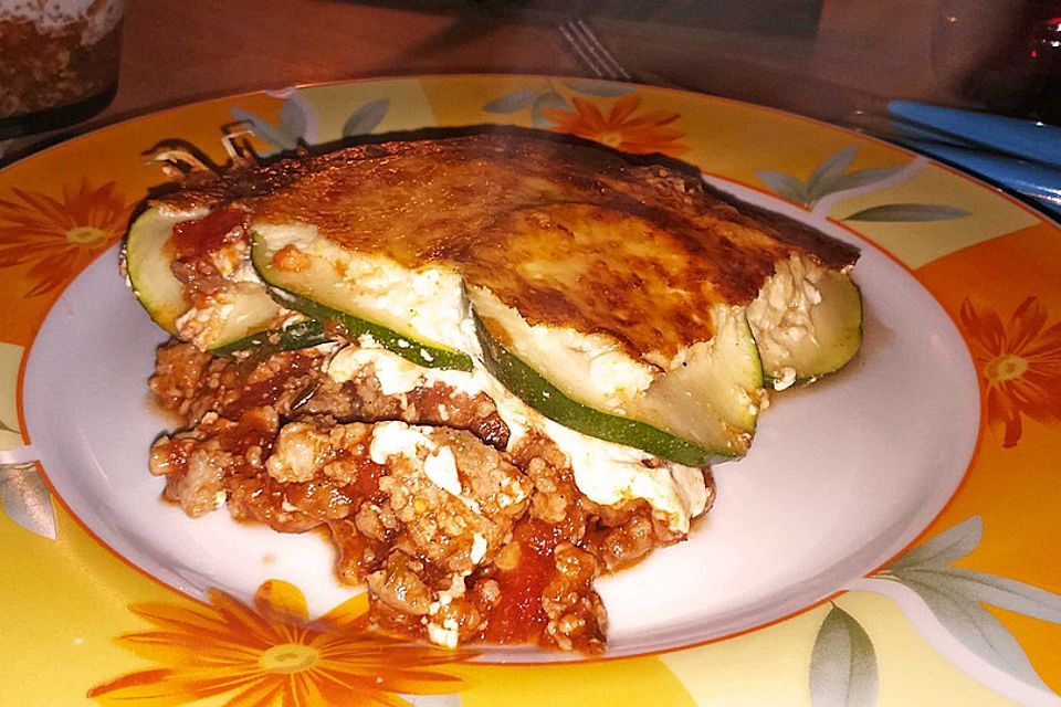 Zucchini-Lasagne