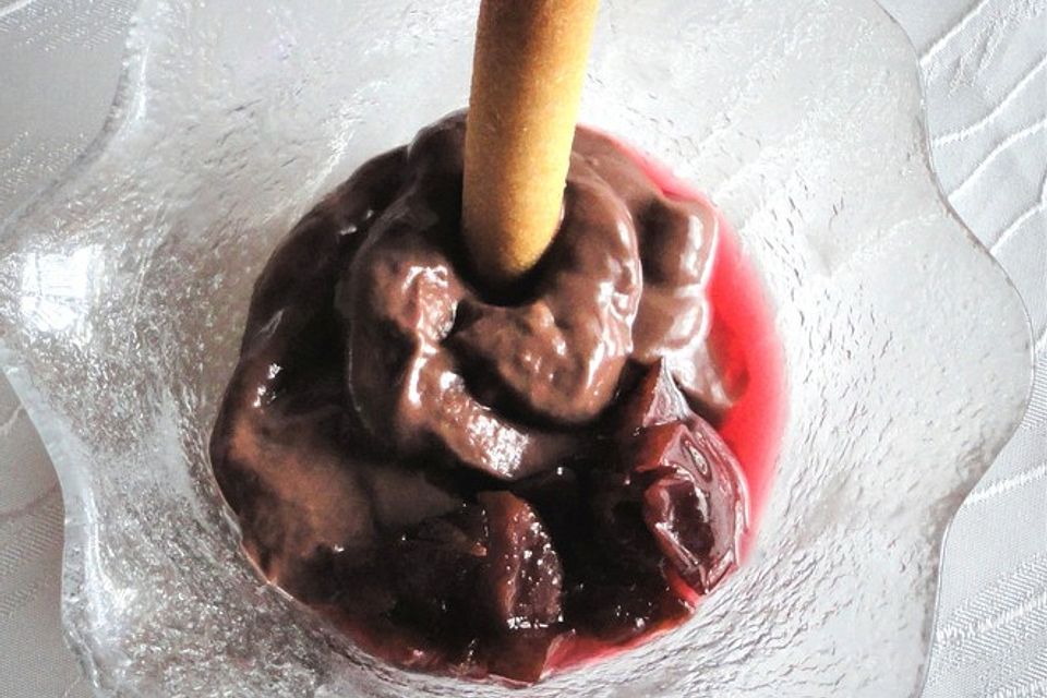 Rotwein-Rum Zwetschgen