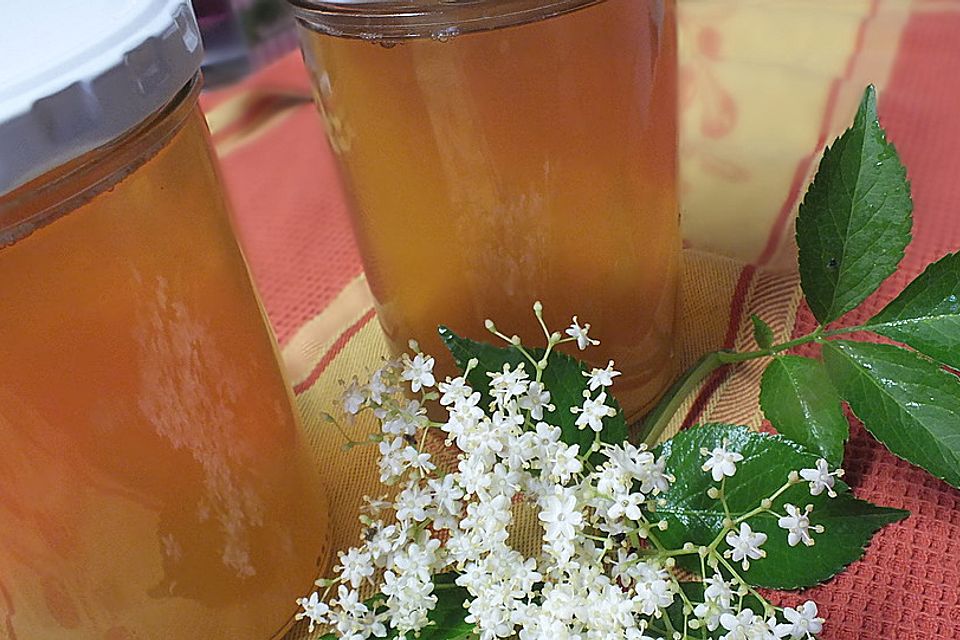 Holunderblüten-Gelee