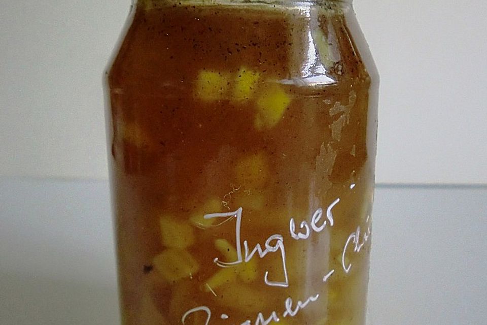 Birnen-Ingwer Chutney