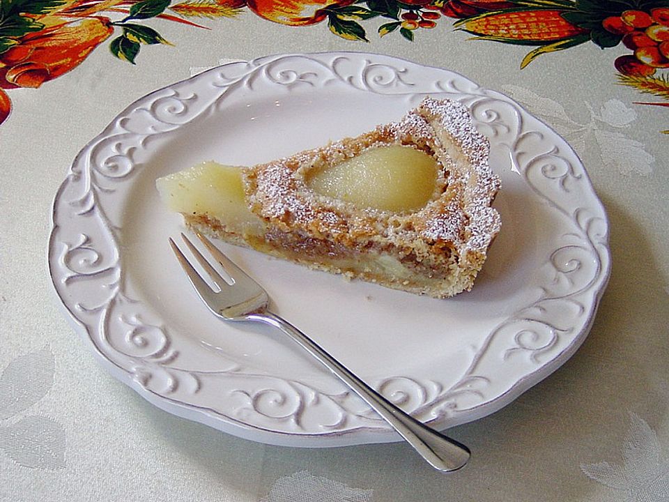 Birnen-Mandel Tarte von Pumpkin-Pie| Chefkoch