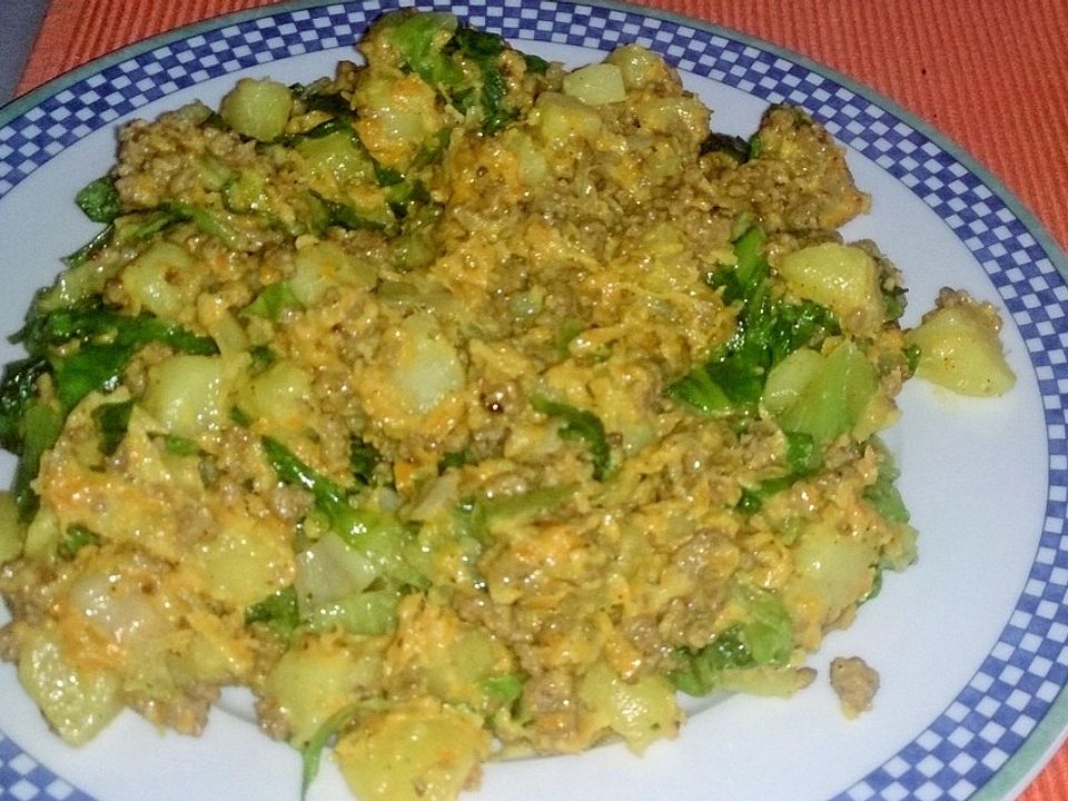 Endivien durcheinander mit Hackfleisch von desolate_housewife | Chefkoch