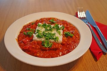 Vegetarisches Paprika Linsen Ragout Von Teelady Chefkoch