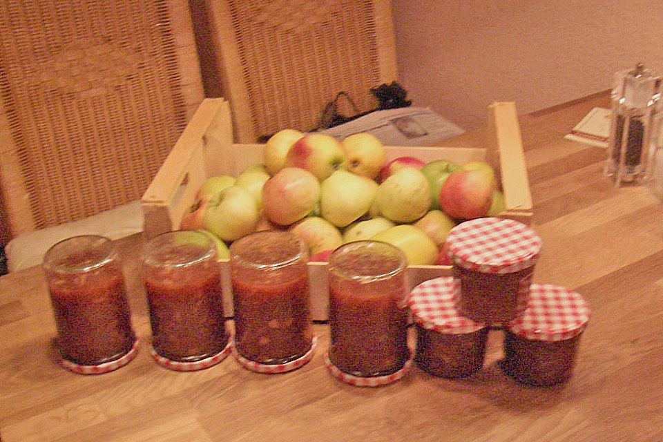 Feuriges Apfelchutney