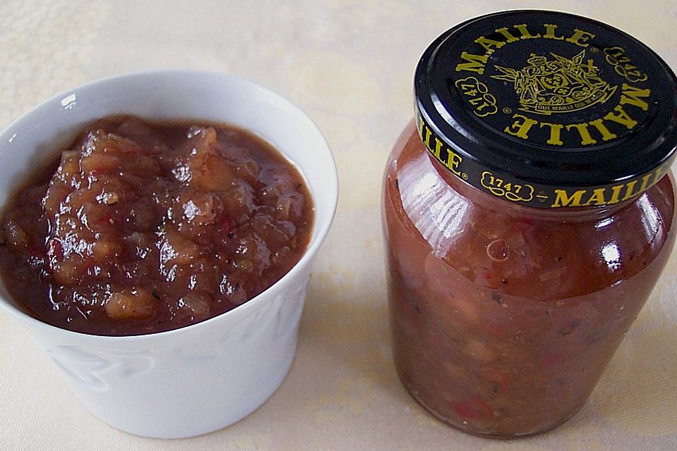 Feuriges Apfelchutney