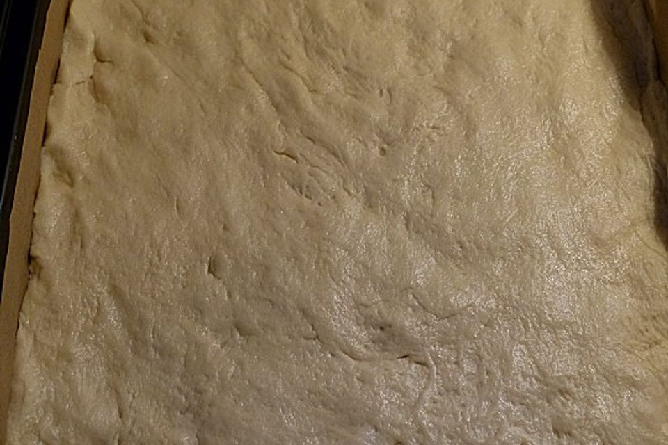 Rhabarberkuchen vom Blech Rhabarberkuchen vom Blech