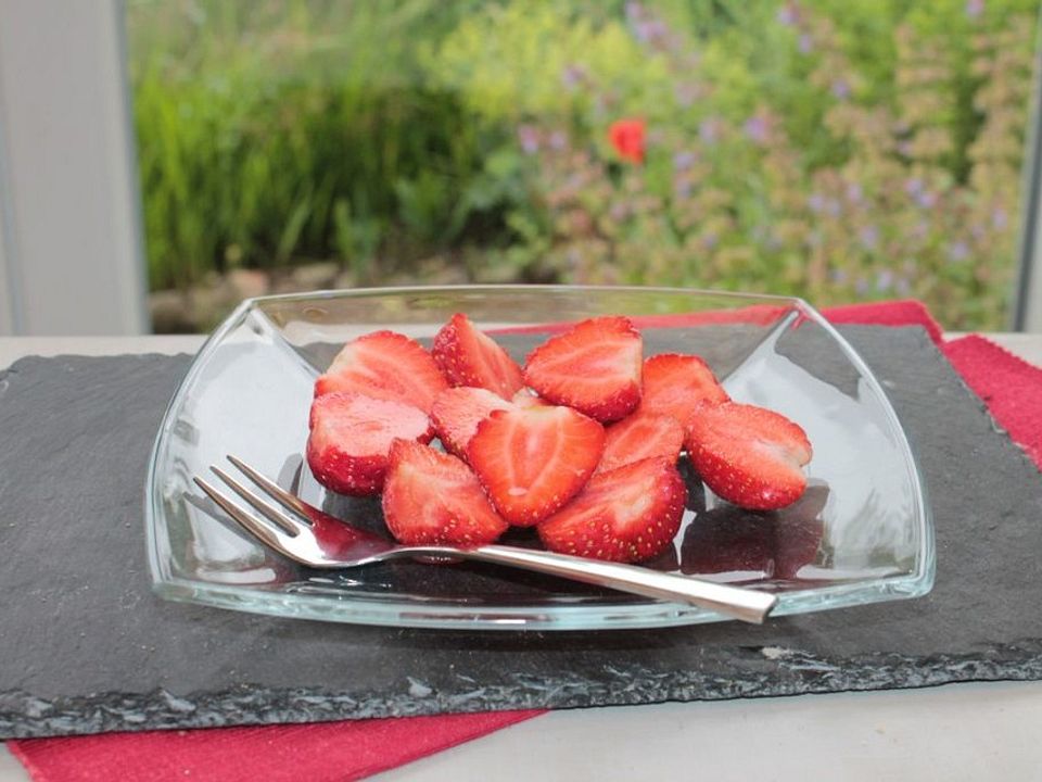 Erdbeeren mit Balsamico von engelsgesicht| Chefkoch