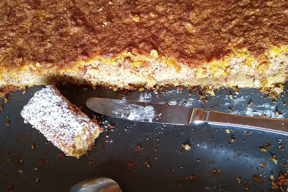 Möhrenkuchen vom Blech