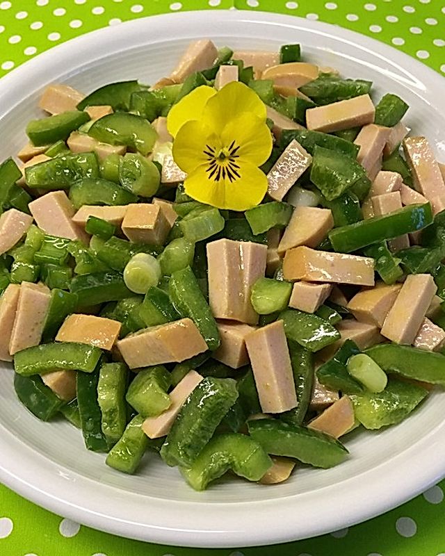 Paprika - Wurst - Salat