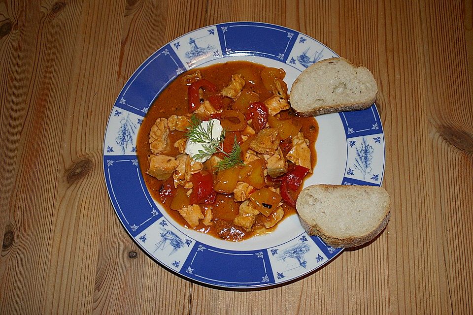 Paprika-Fischtopf