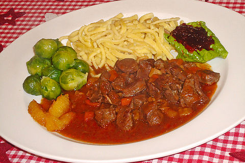 Rehragout von Viniferia