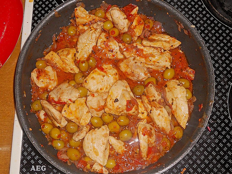 Huhn mit Oliven von milz-alfred| Chefkoch