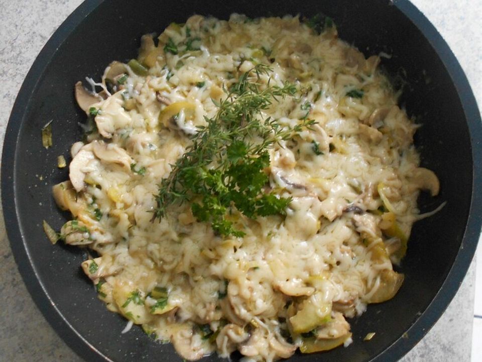 Zucchini-Champignon-Pfanne von SchmackoFatz3| Chefkoch