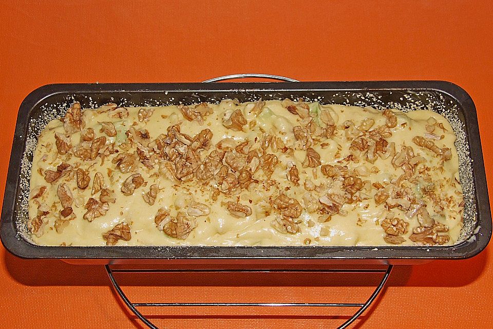 Bananen-Rhabarber-Kuchen