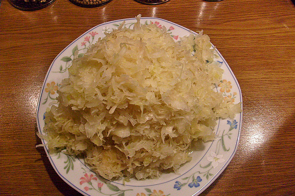 Sauerkraut selbst gemacht nach Uromas Art