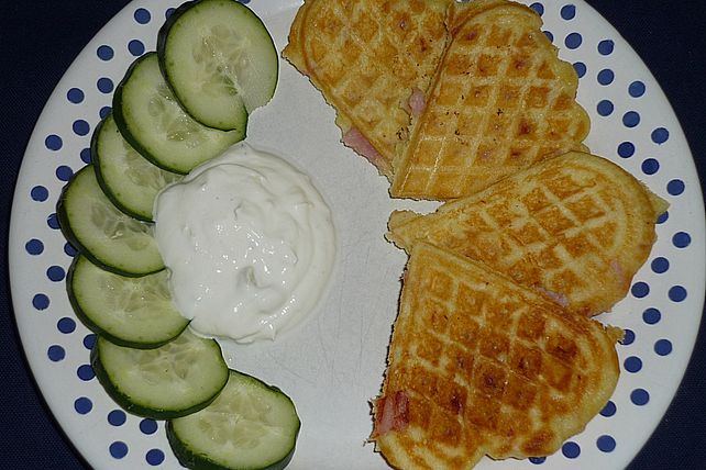 Schinkenwaffeln von Asal| Chefkoch